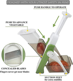 Vegetables and fruits cutter Slicer 5 in 1