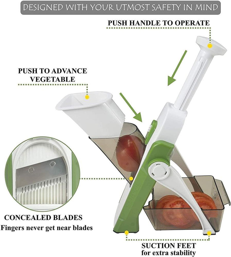 Vegetables and fruits cutter Slicer 5 in 1