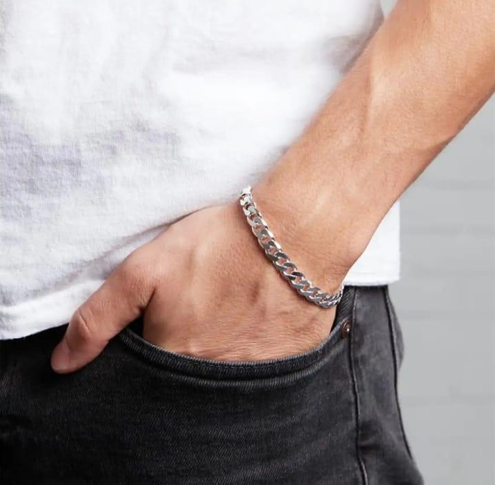 Mens Chain And Bracelet